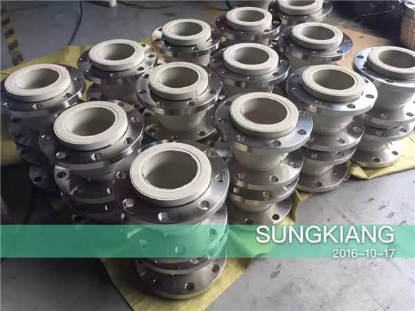 中石油天津項目食品*白色天然硅膠橡膠軟接頭